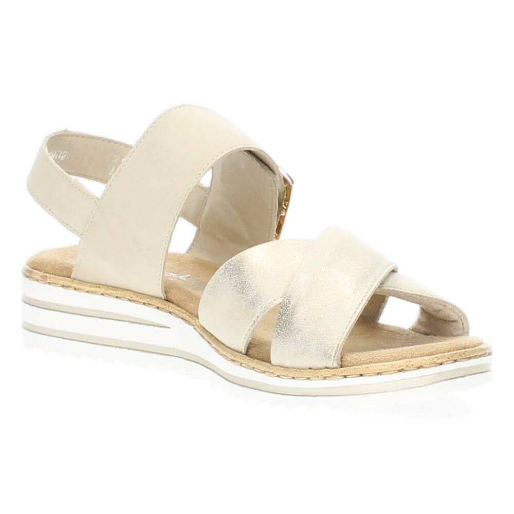 Beige sandalen