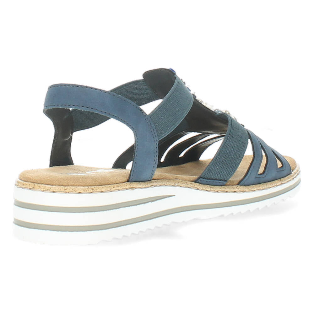 Blauwe sandalen