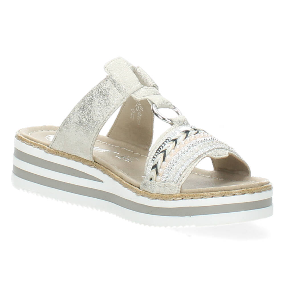 Beige slippers