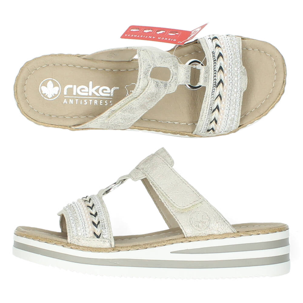 Beige slippers