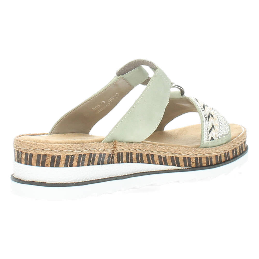 Groene slippers