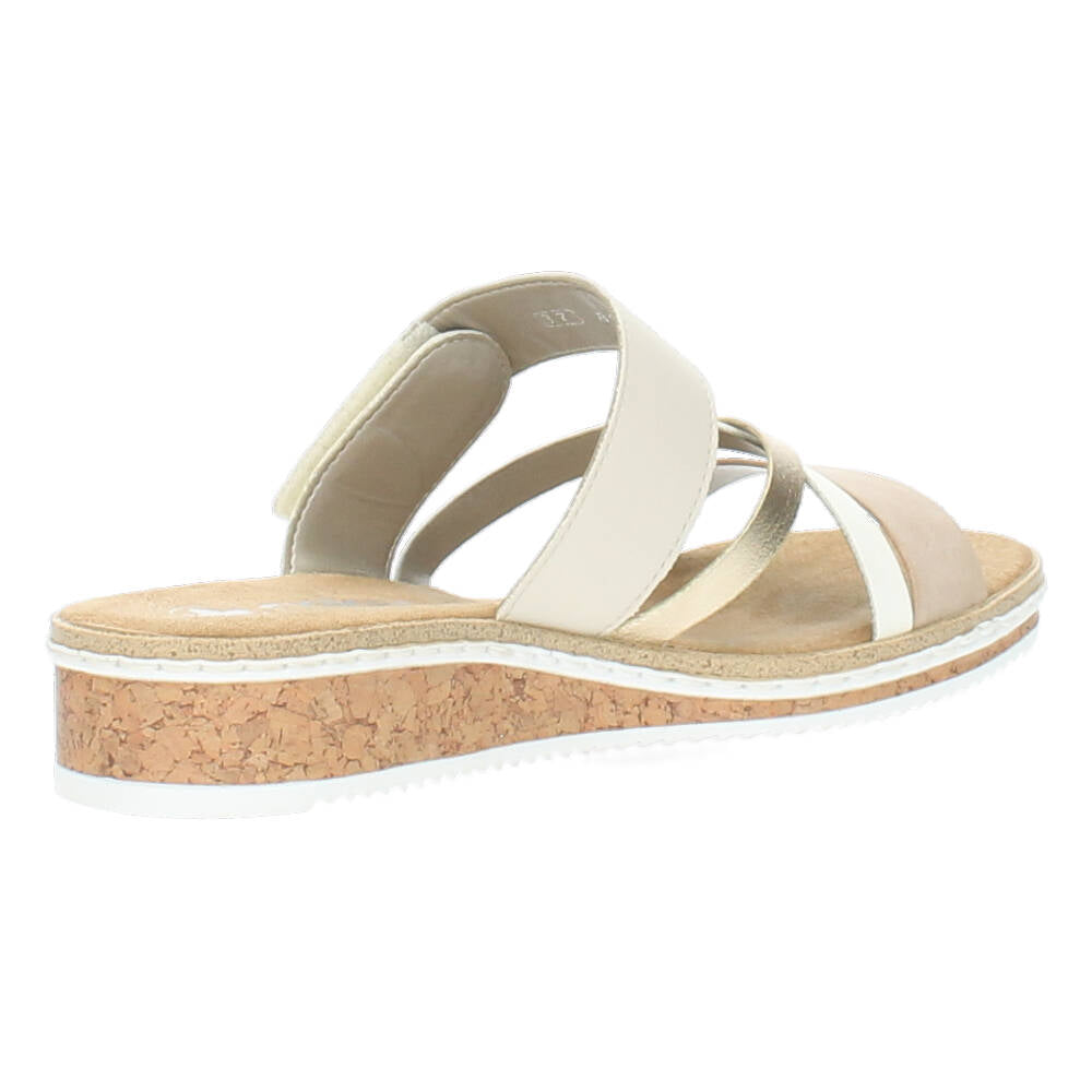 Beige slippers