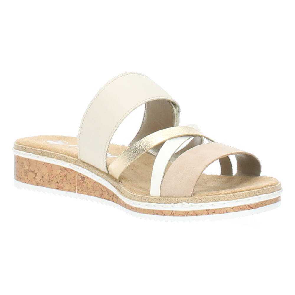 Beige slippers