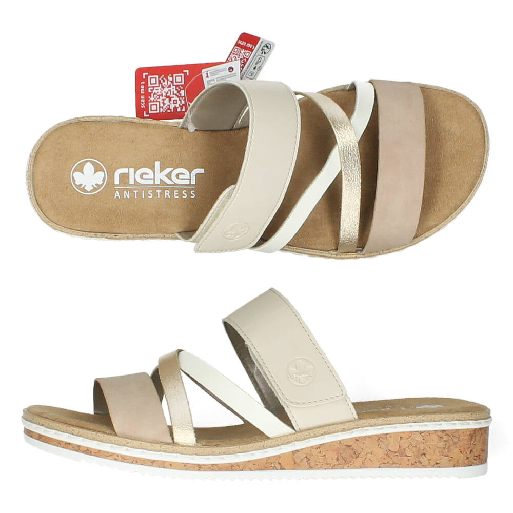 Beige slippers