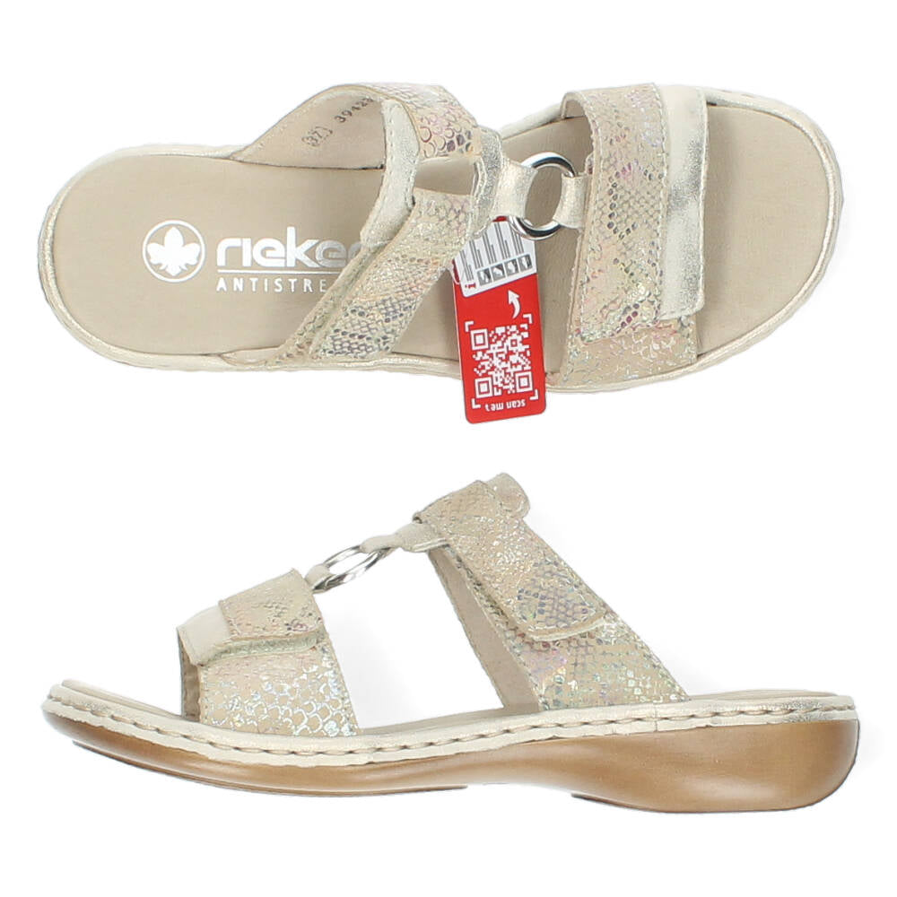 Beige slippers