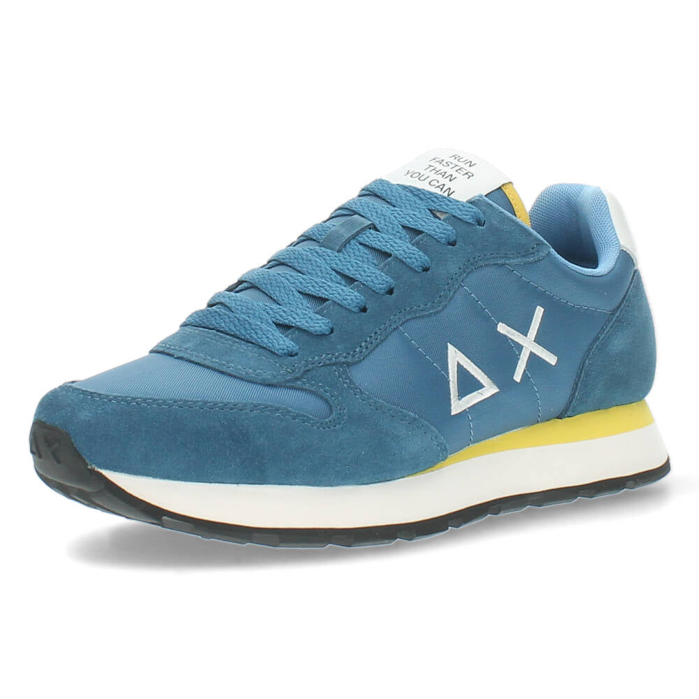 Blauwe sneakers