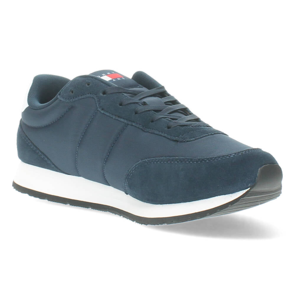Blauwe sneakers