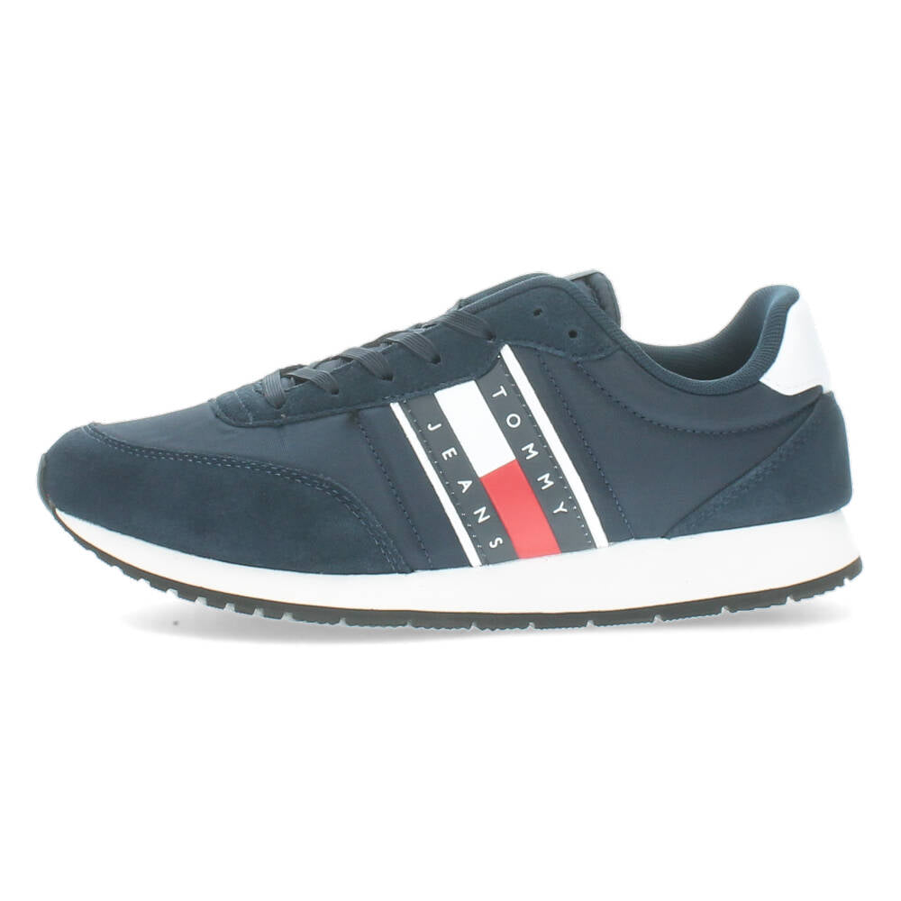 Blauwe sneakers