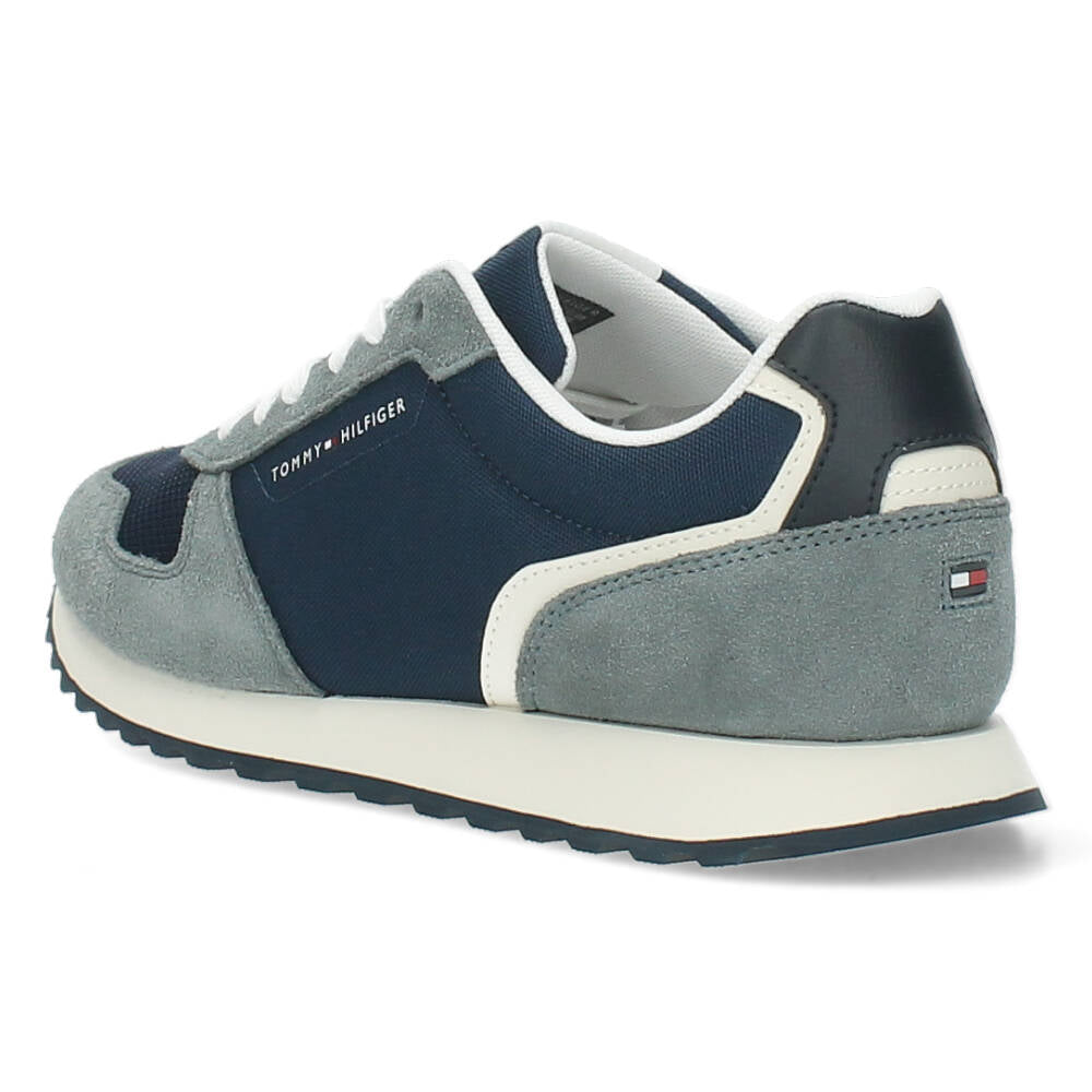 Blauwe sneakers