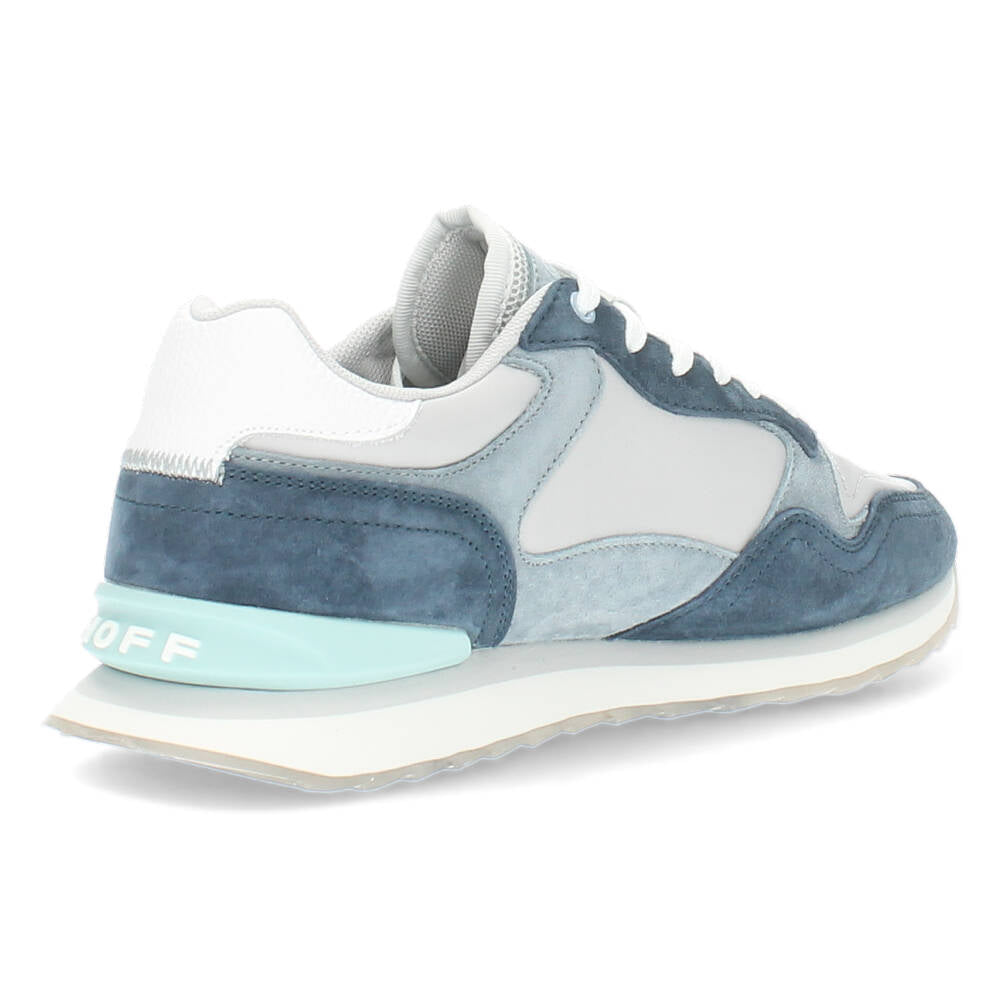 Blauwe sneakers