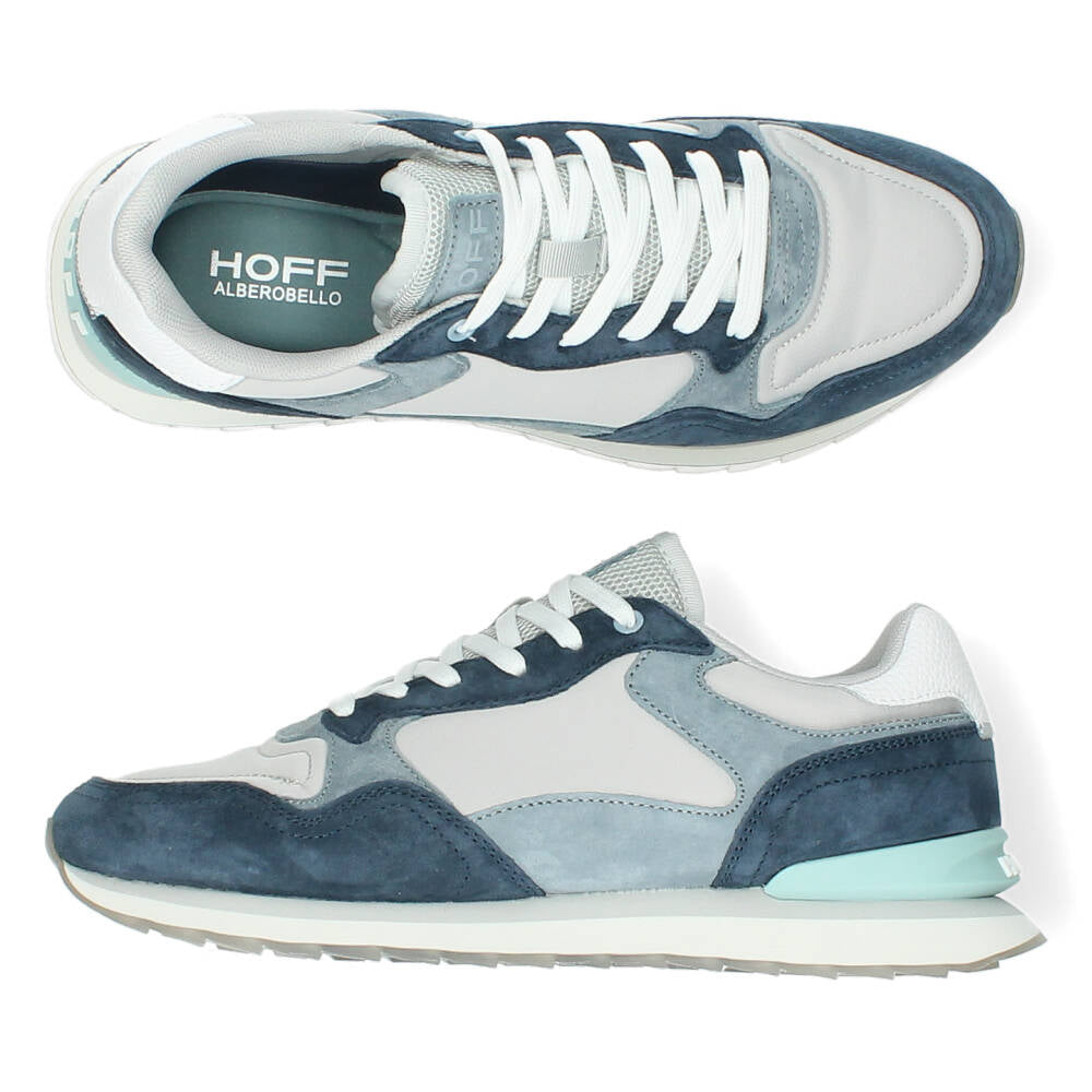 Blauwe sneakers