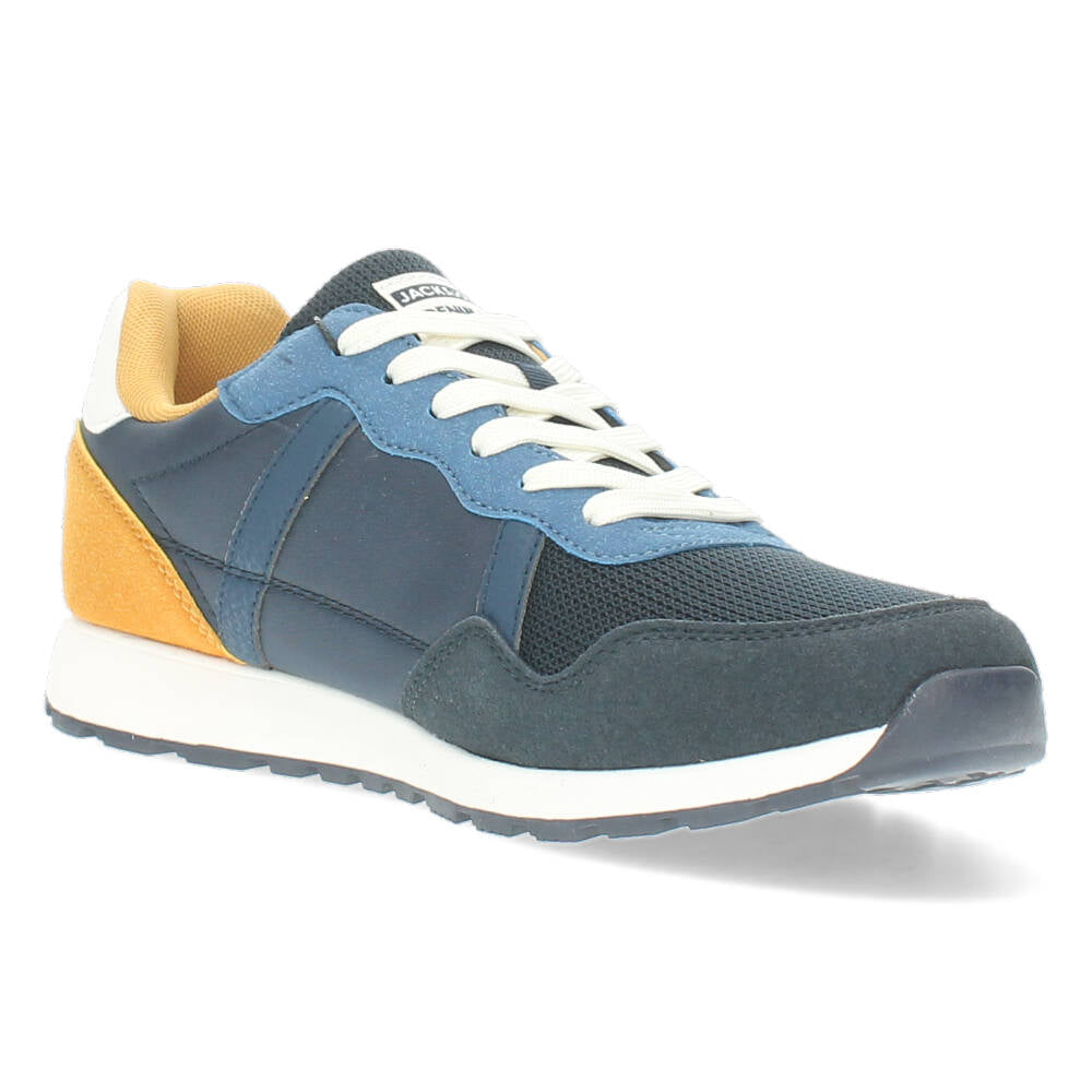 Blauwe sneakers