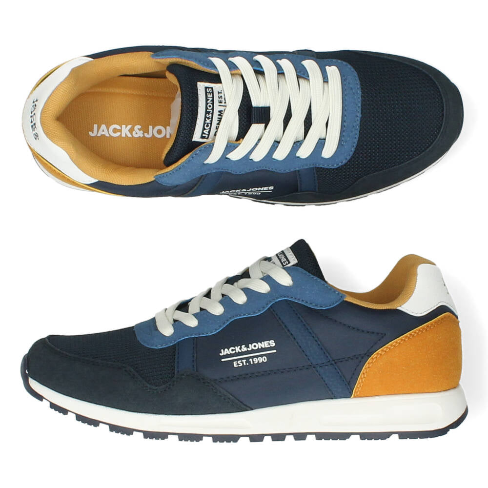 Blauwe sneakers