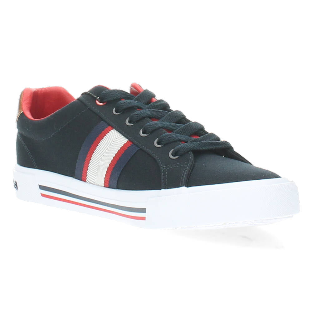 Blauwe sneakers