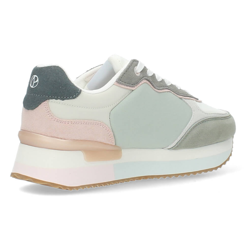 Lichtgroene sneakers