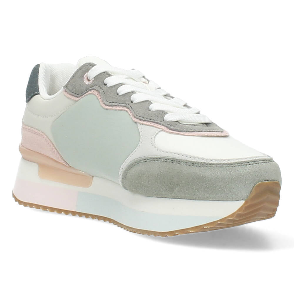 Lichtgroene sneakers