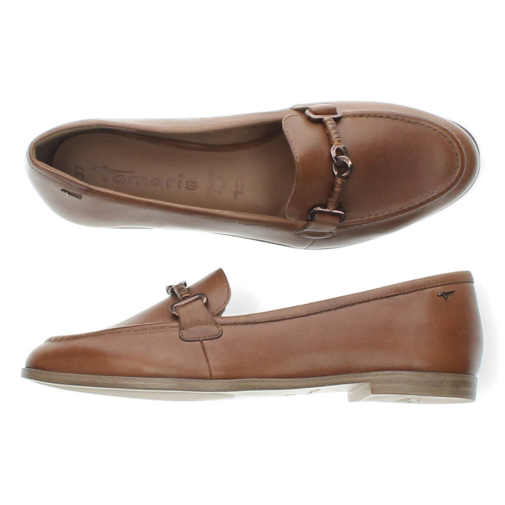 Cognac loafers