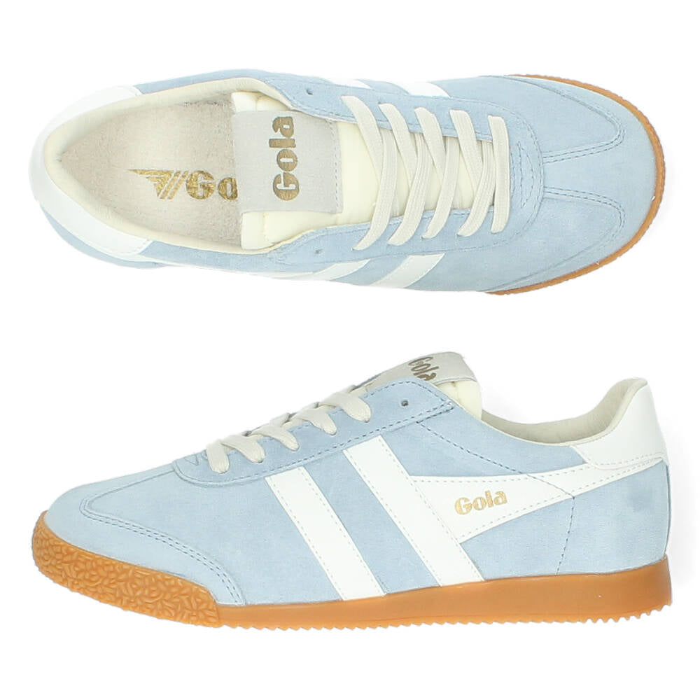 Lichtblauwe sneakers