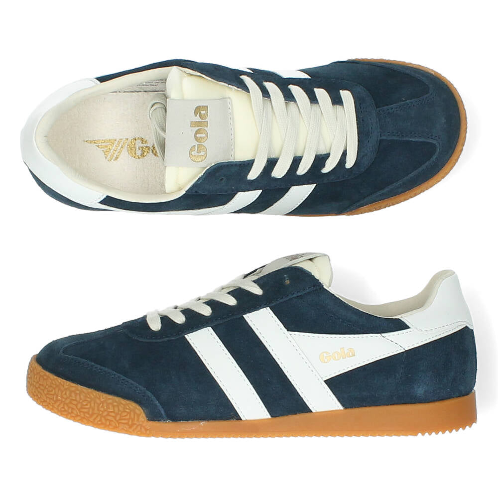 Blauwe sneakers