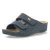 Blauwe slippers