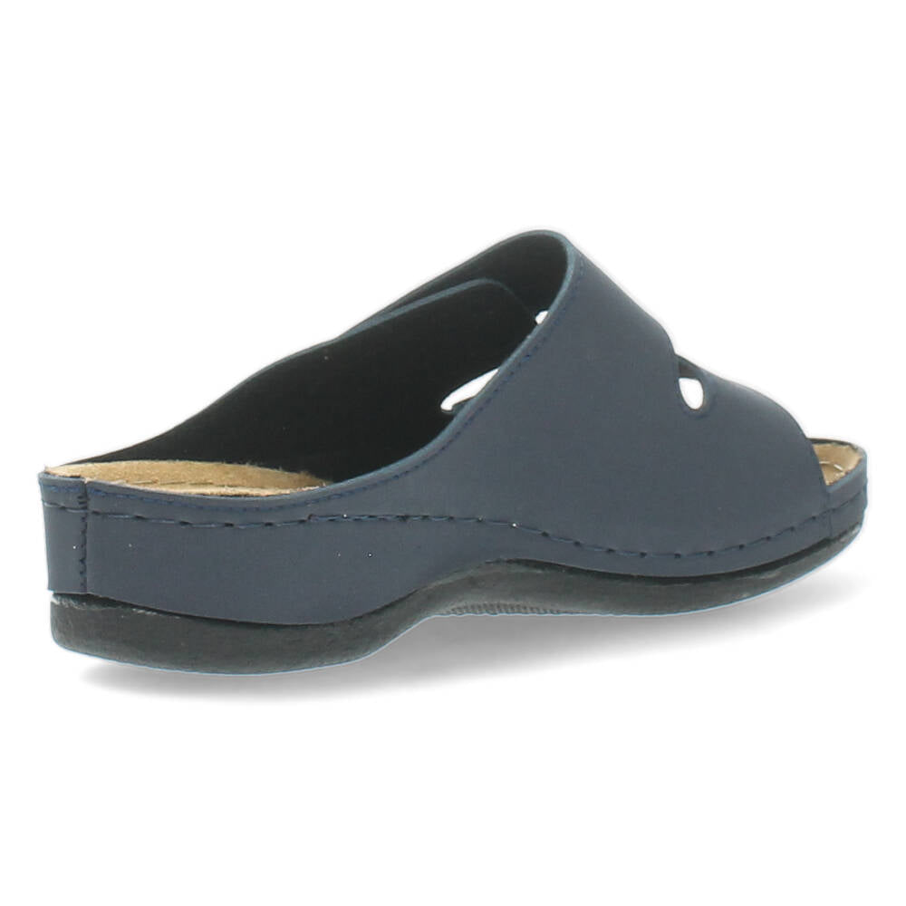 Blauwe slippers