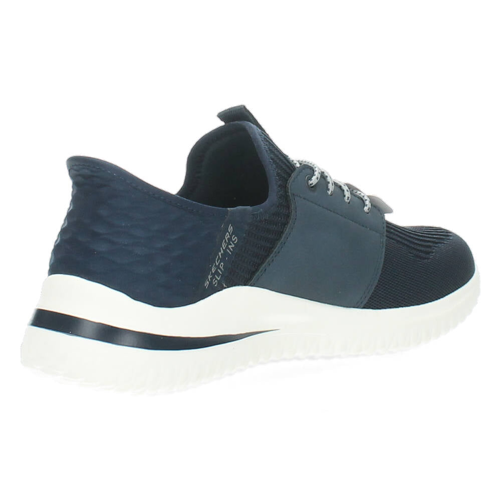 Blauwe sneakers