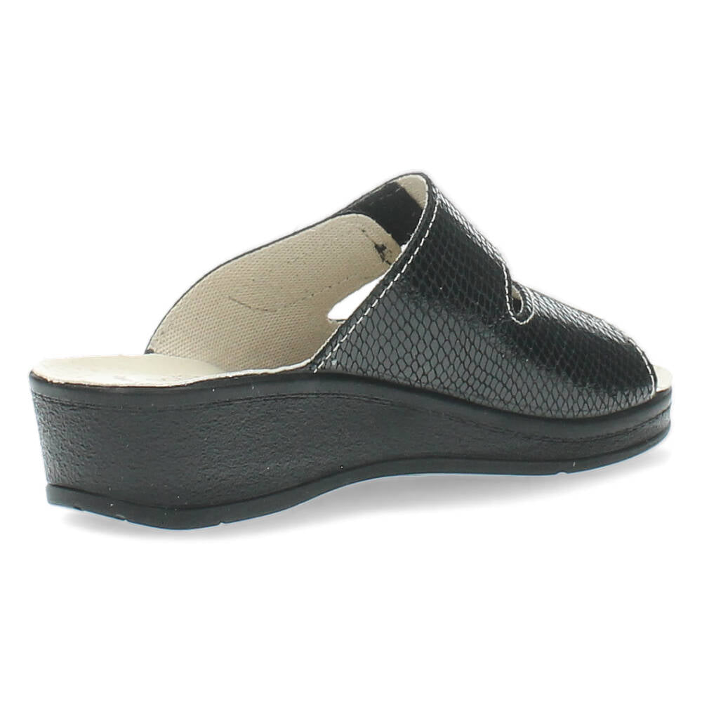 Zwarte slippers