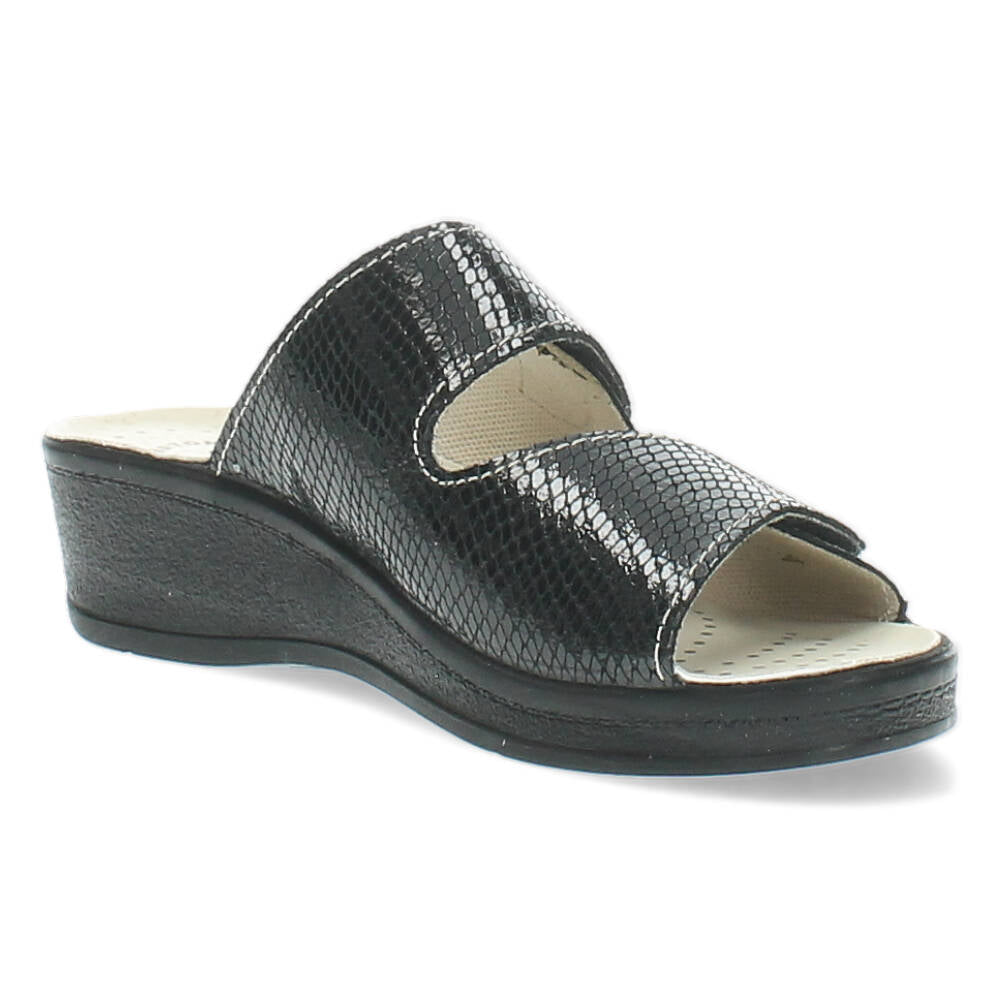 Zwarte slippers
