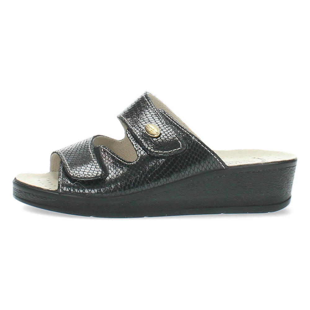 Zwarte slippers