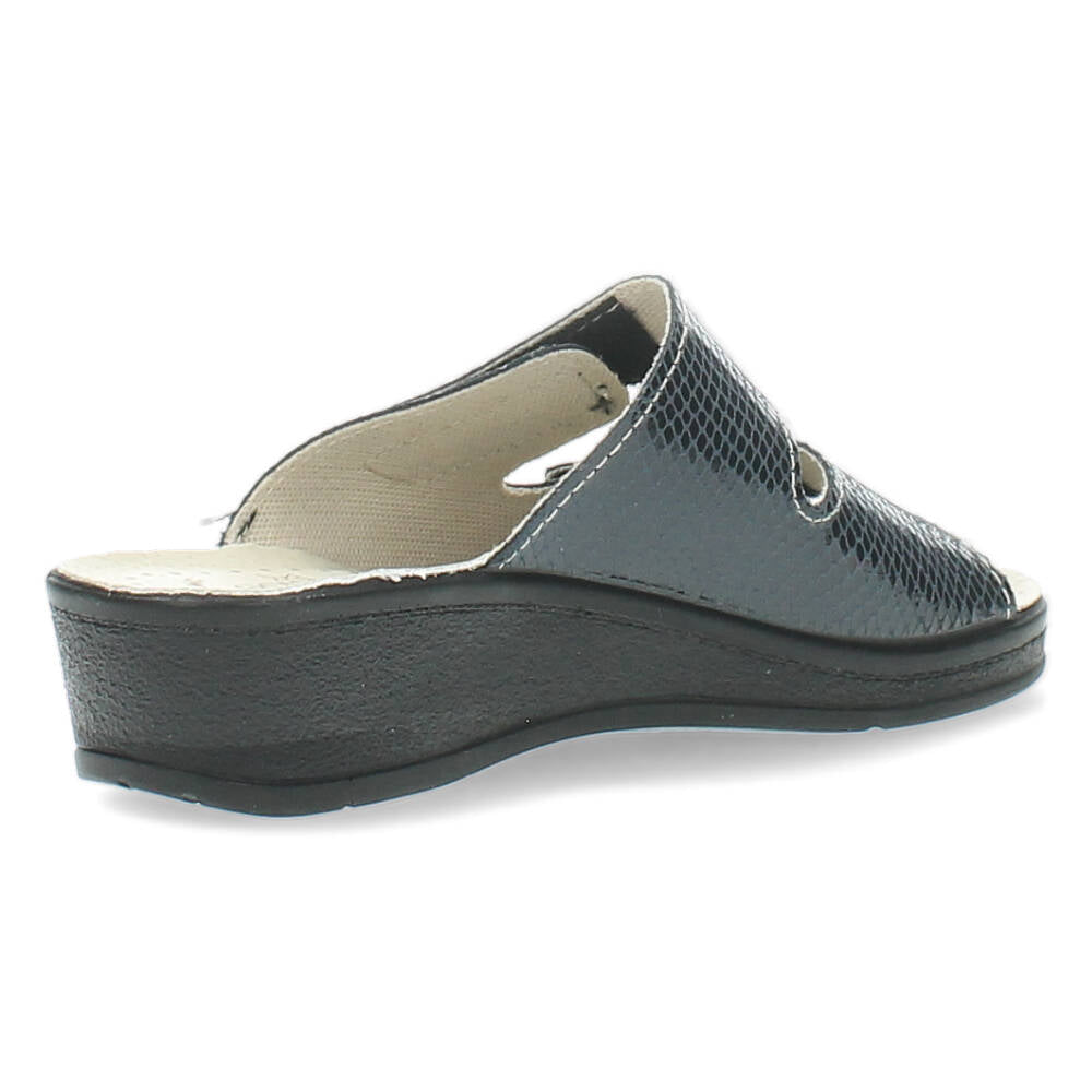 Blauwe slippers