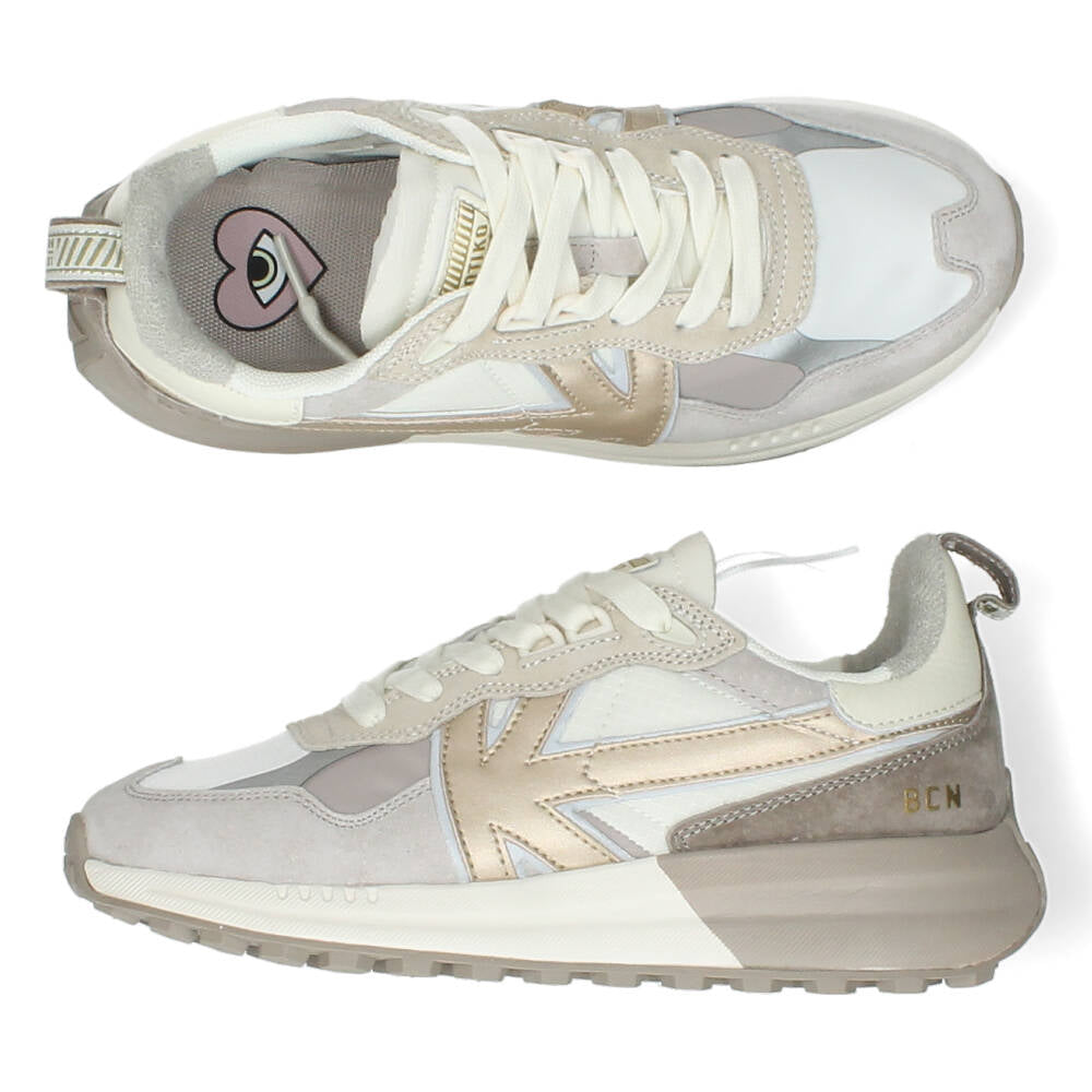 Beige sneakers