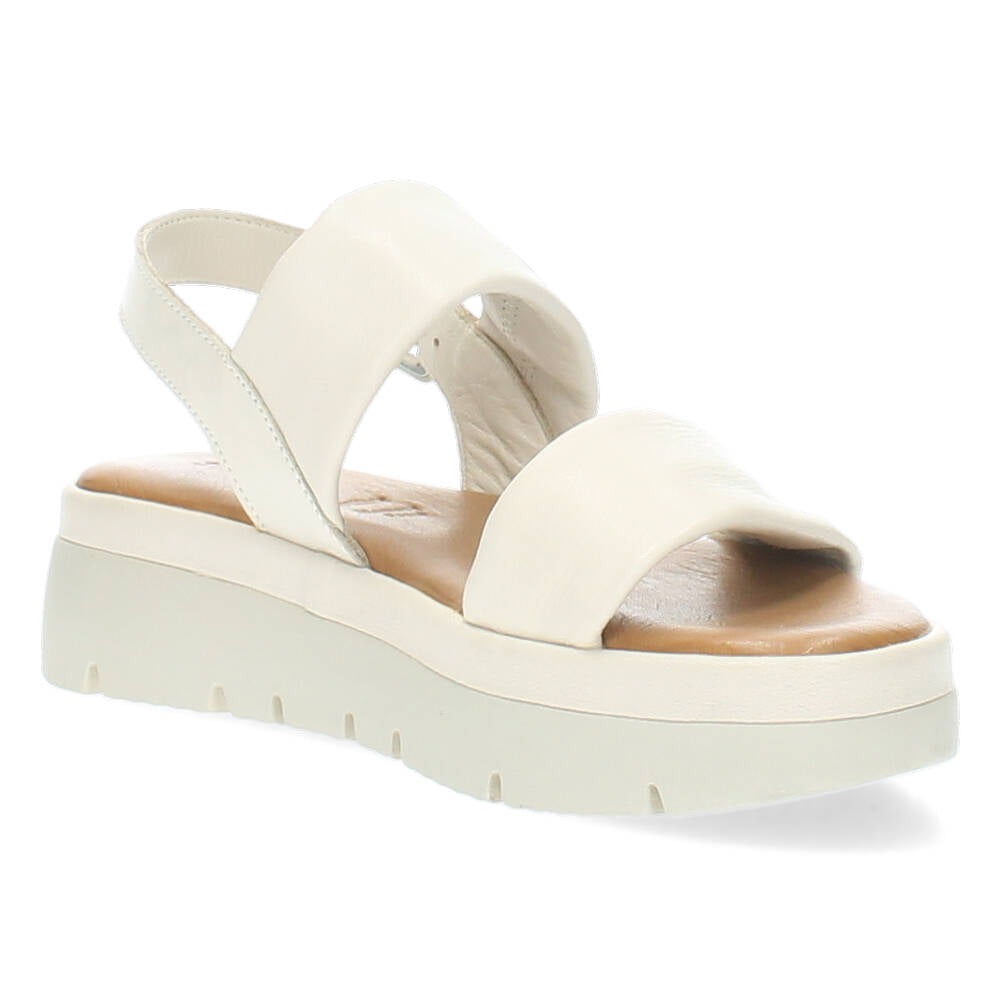 Beige sandalen