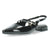 Zwarte slingbacks