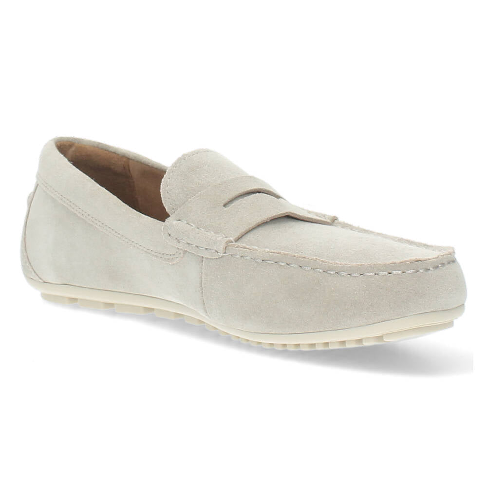 Zandkleurige mocassins