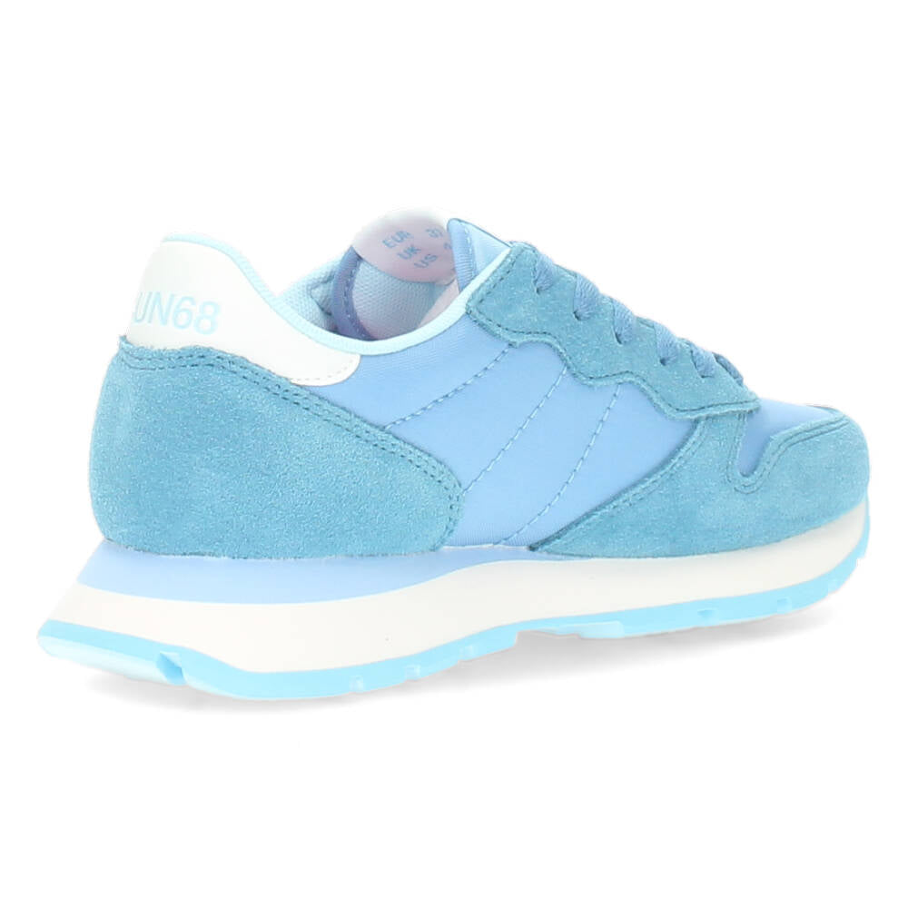 Blauwe sneakers