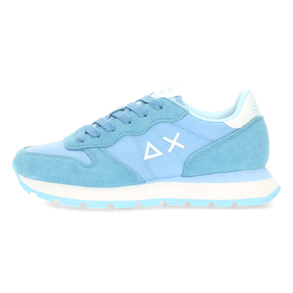 Blauwe sneakers