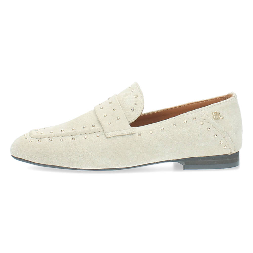 Beige loafers