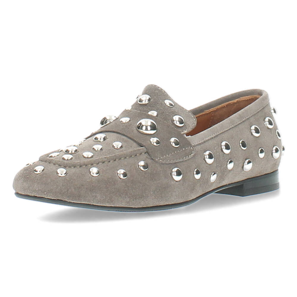 Taupe loafers