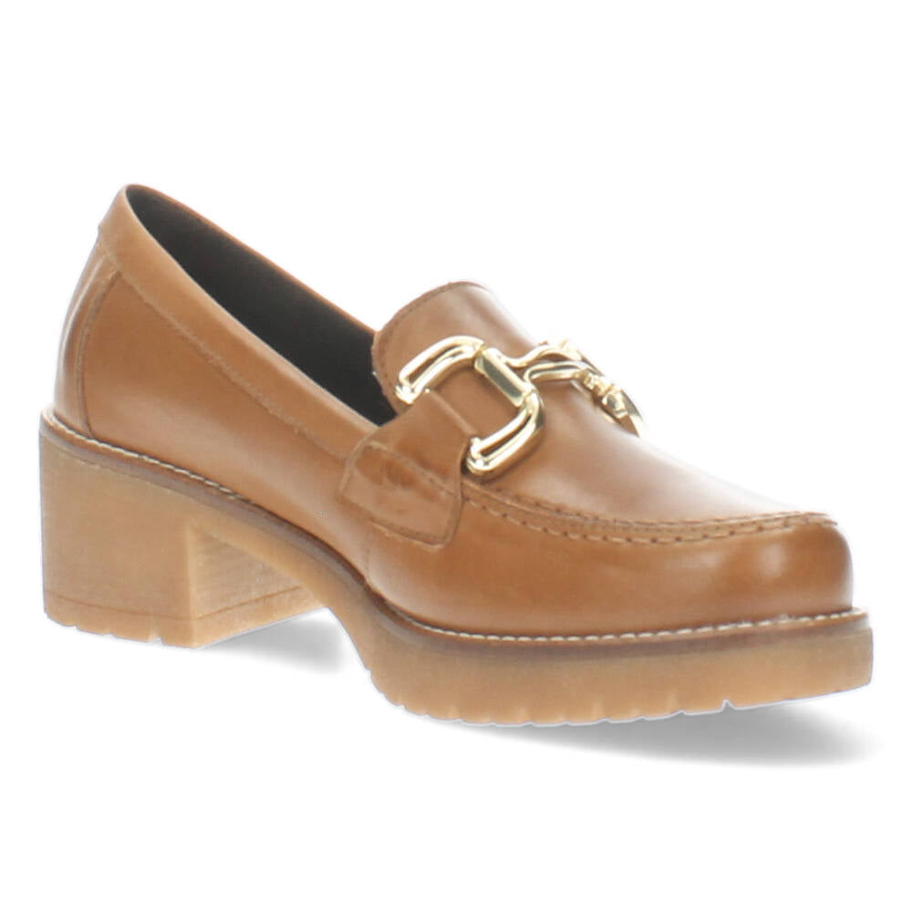 Cognac mocassins