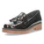 Bruine mocassins
