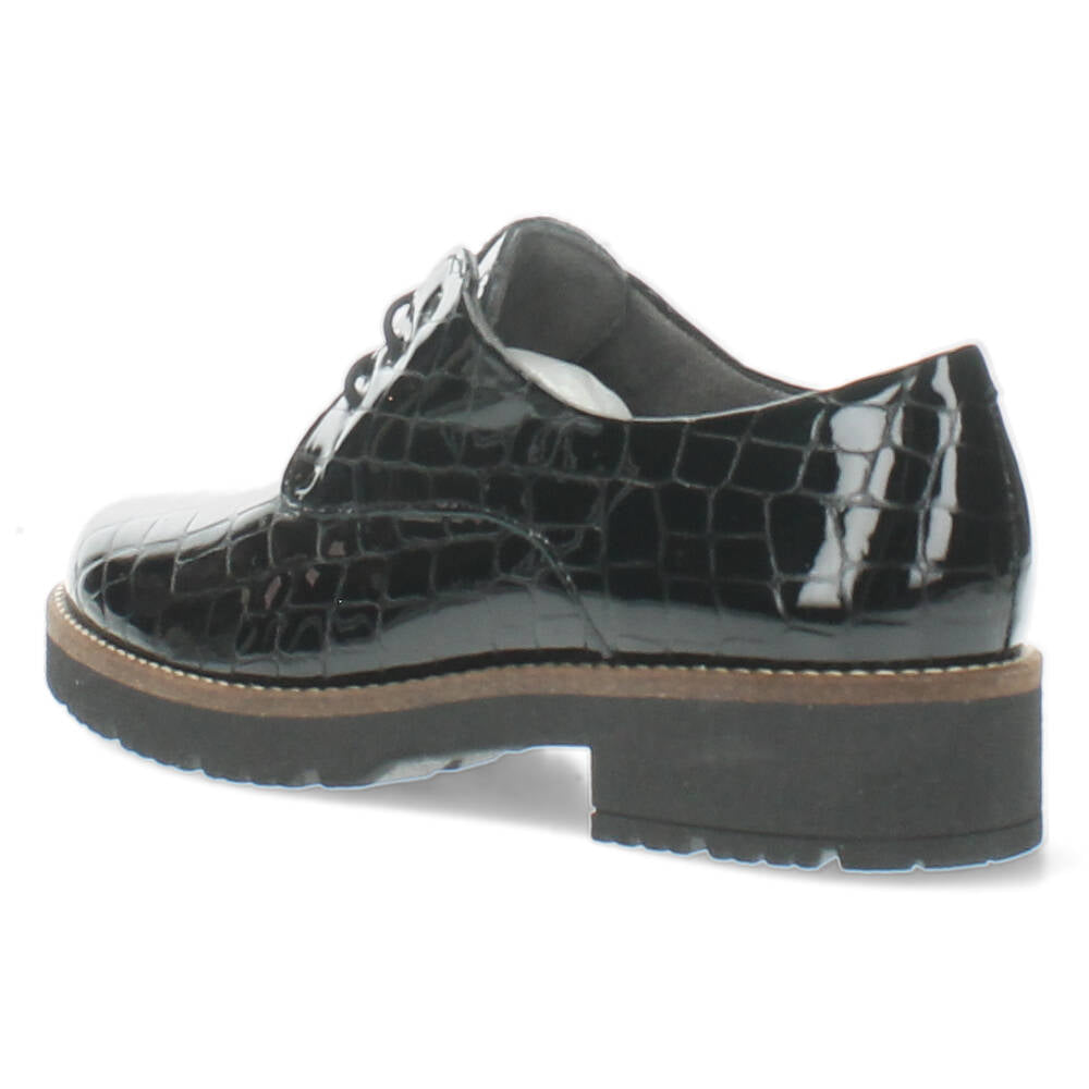 Zwarte veterschoenen