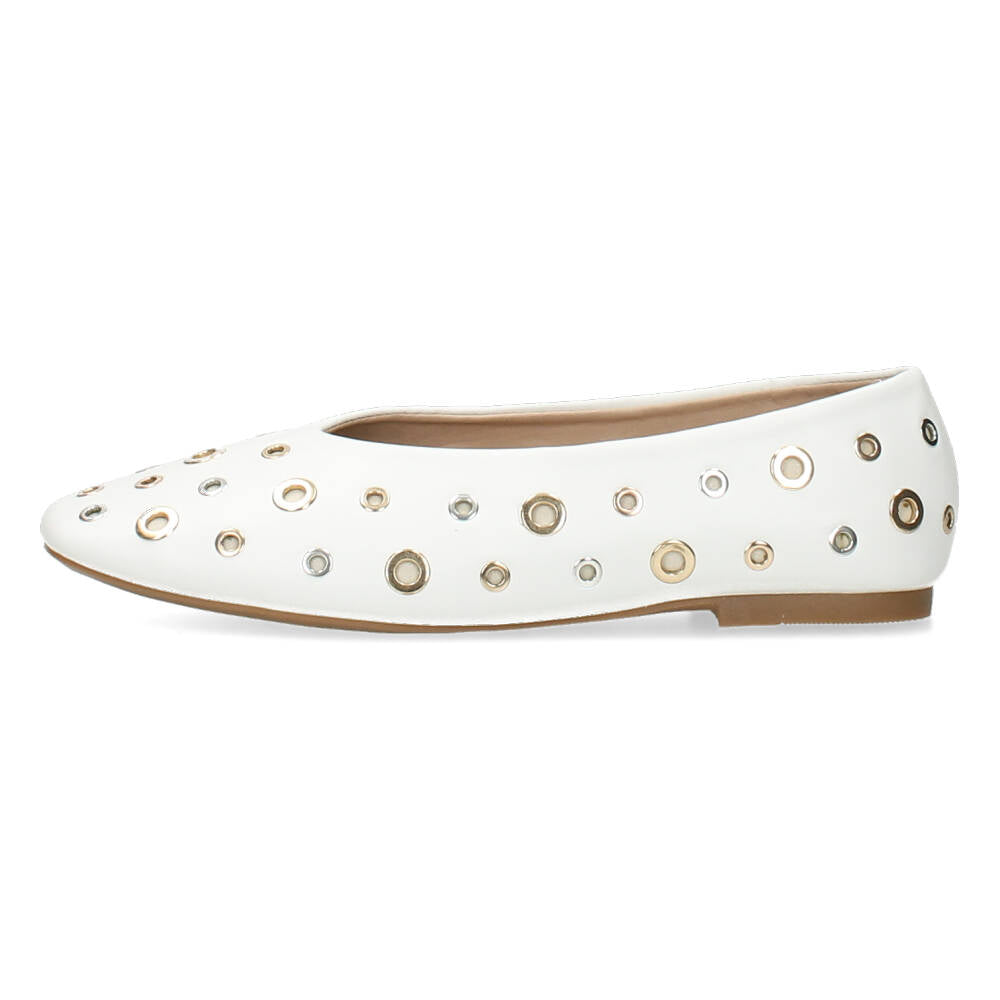 Witte ballerina's