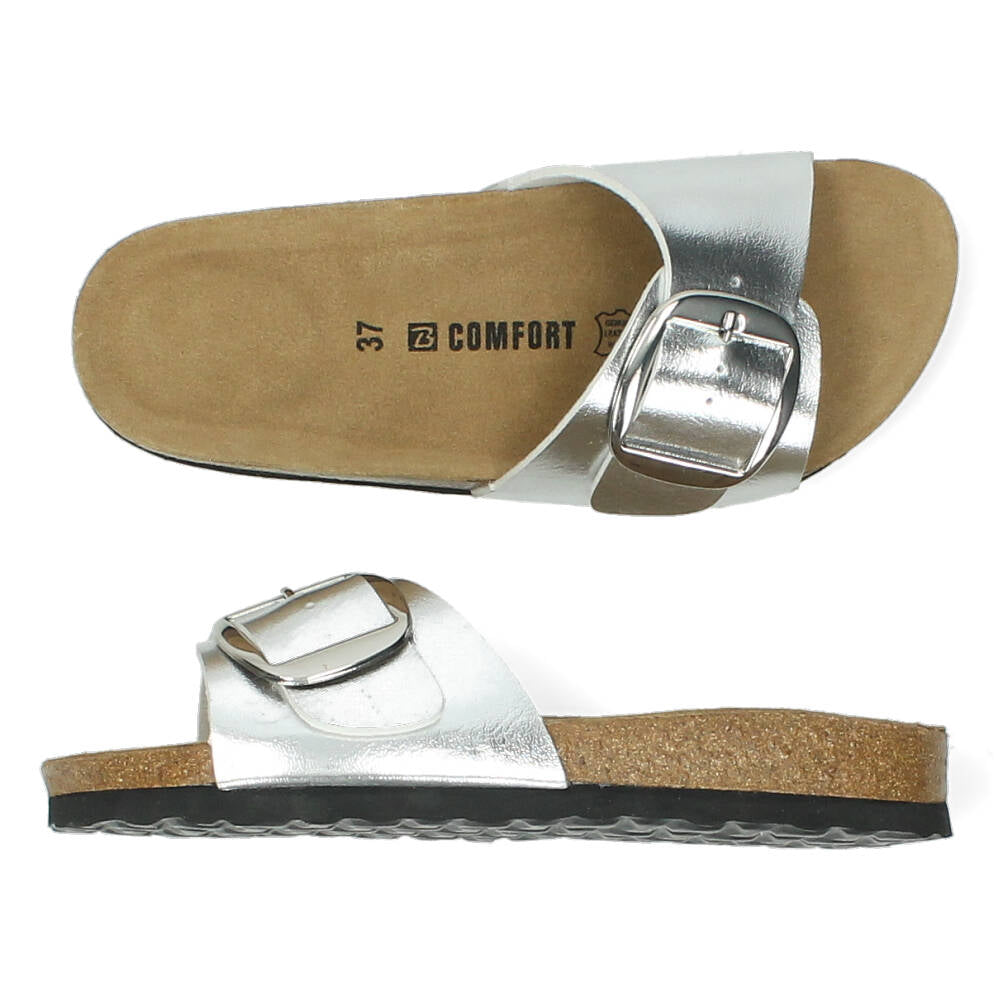 Zilveren slippers