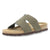 Khaki slippers