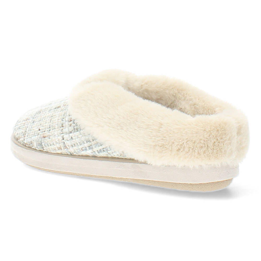 Beige pantoffels