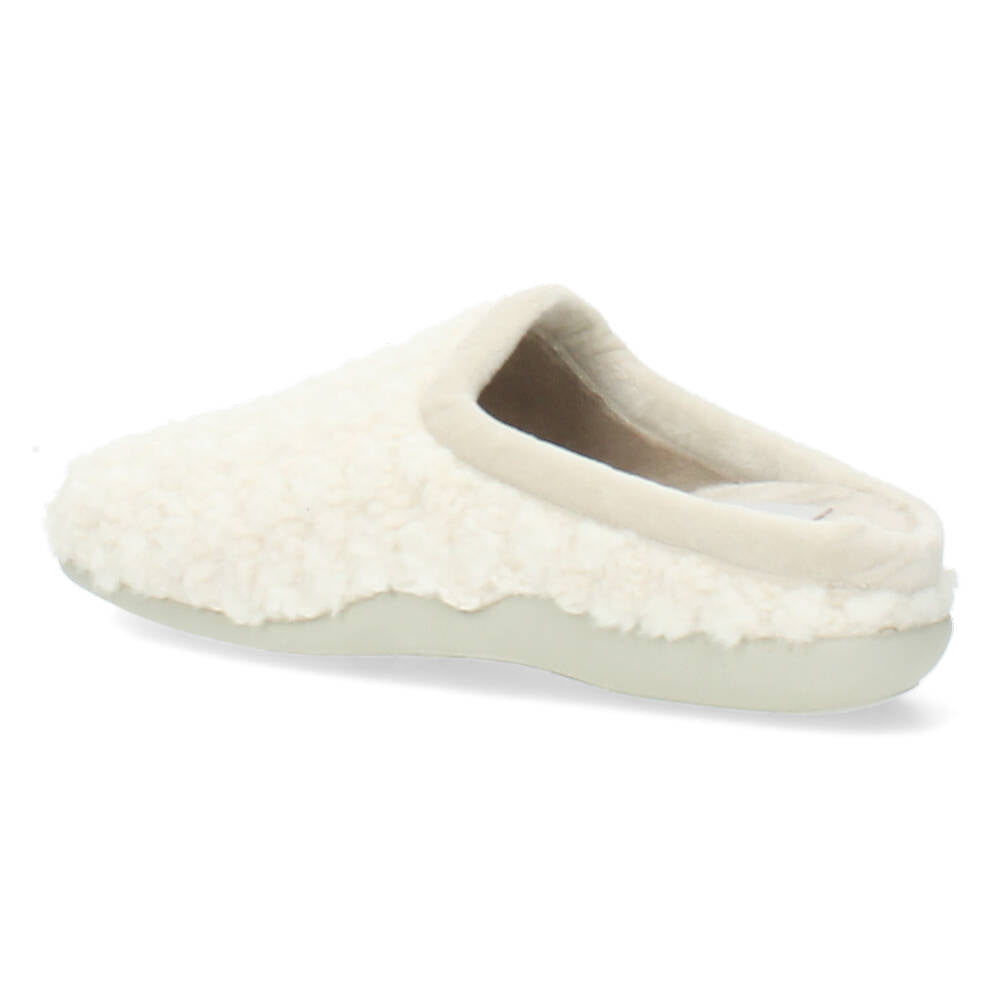 Ecru pantoffels