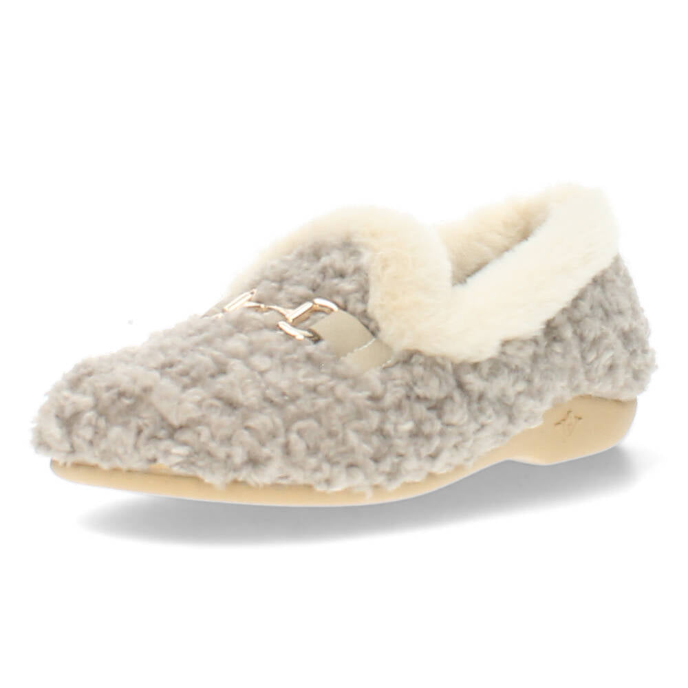 Taupe pantoffels
