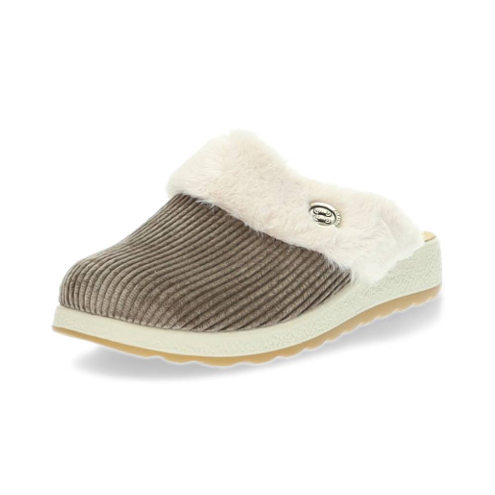 taupe pantoffel