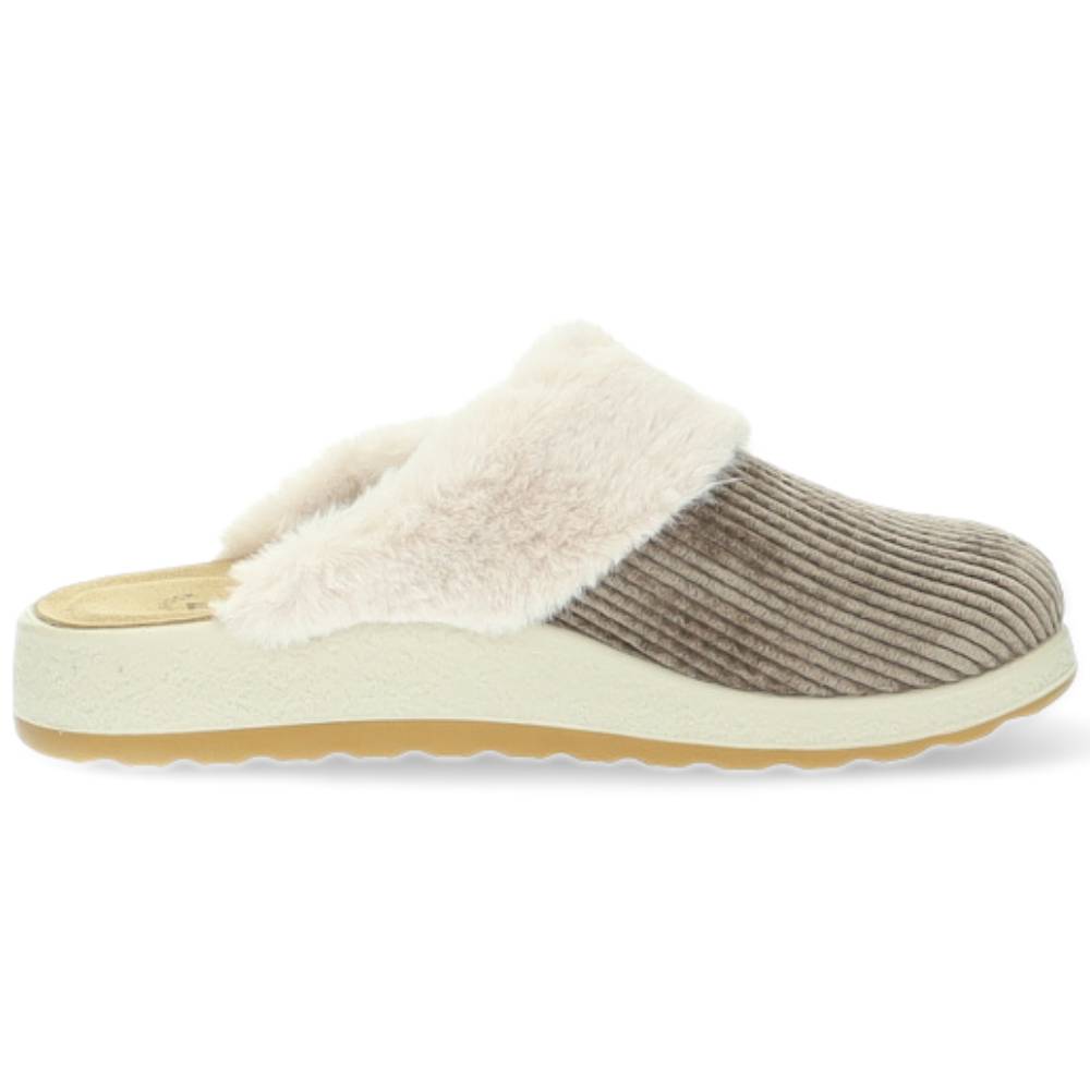 taupe pantoffel