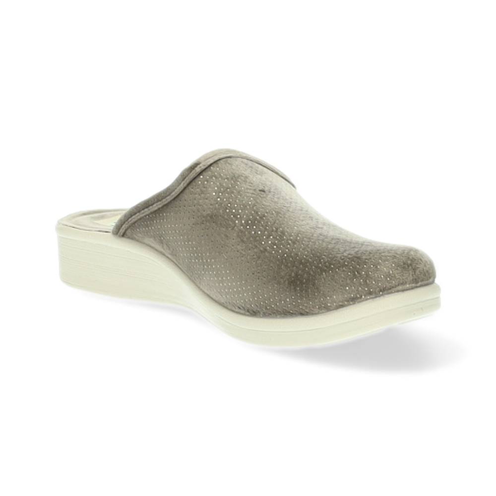 taupe pantoffel